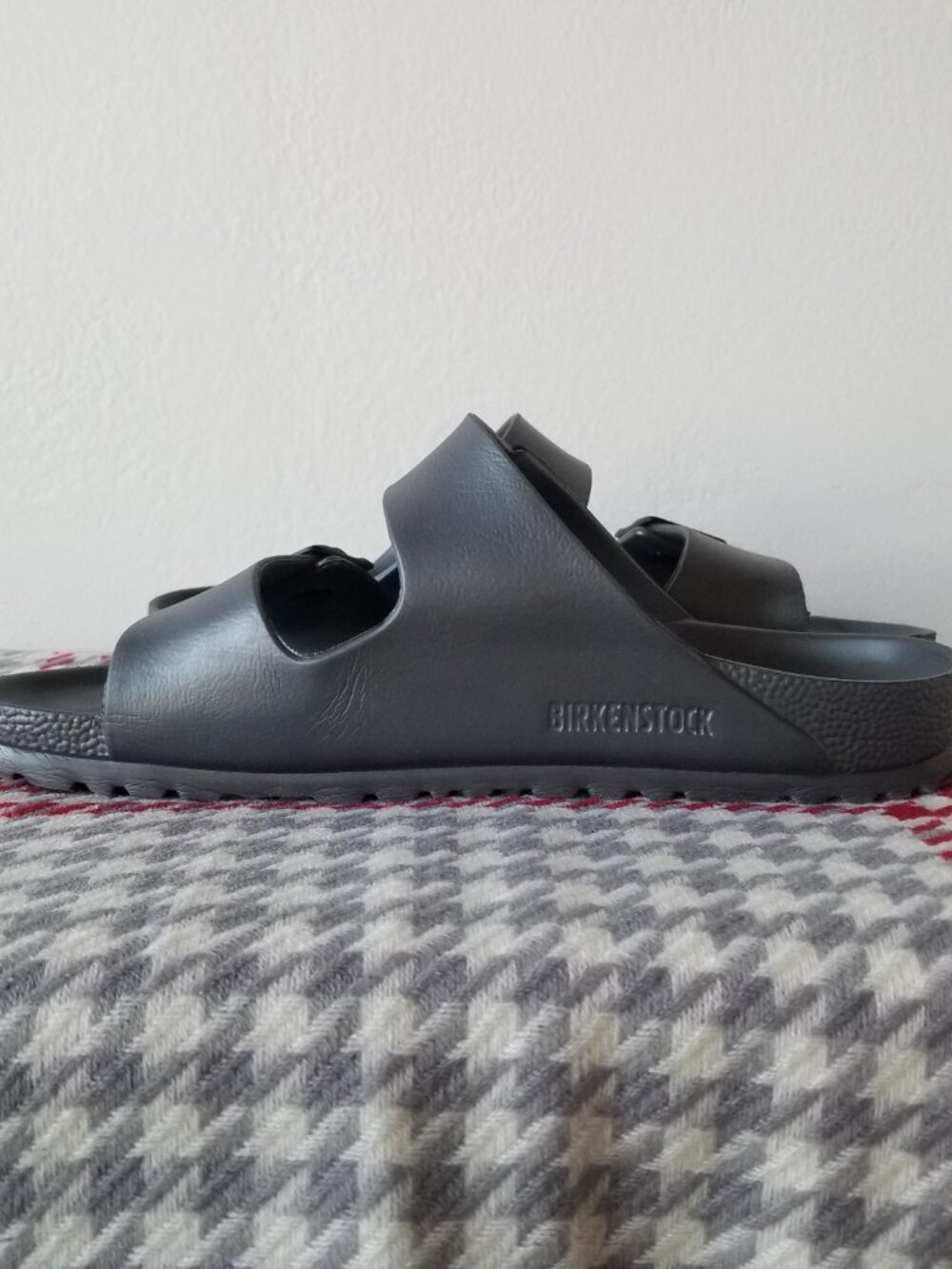 Birkenstock Arizona EVA Waterproof Slide in Anthracite Size 39 - Picture 9 of 12